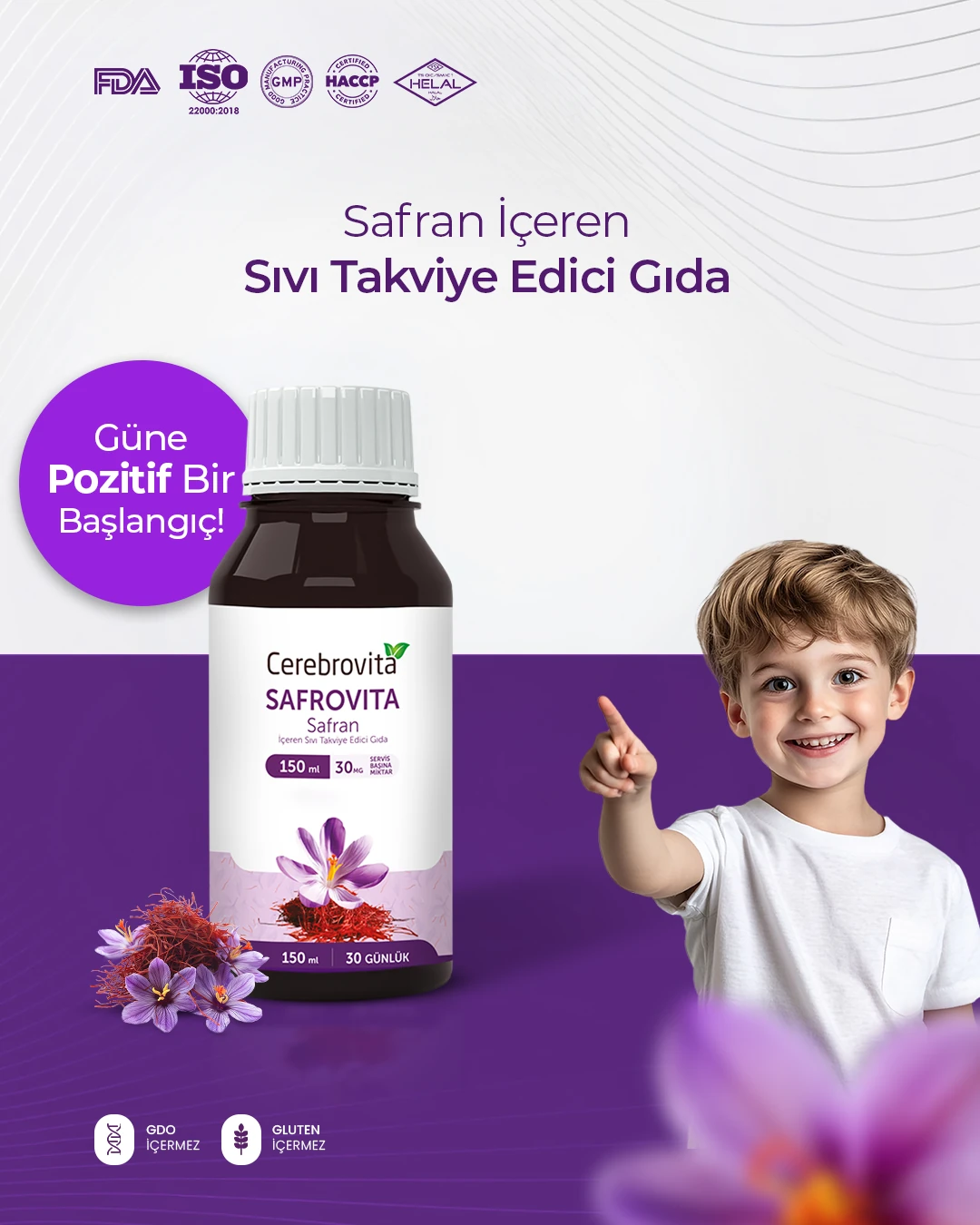 Safrovita Sıvı Safran Ekstresi