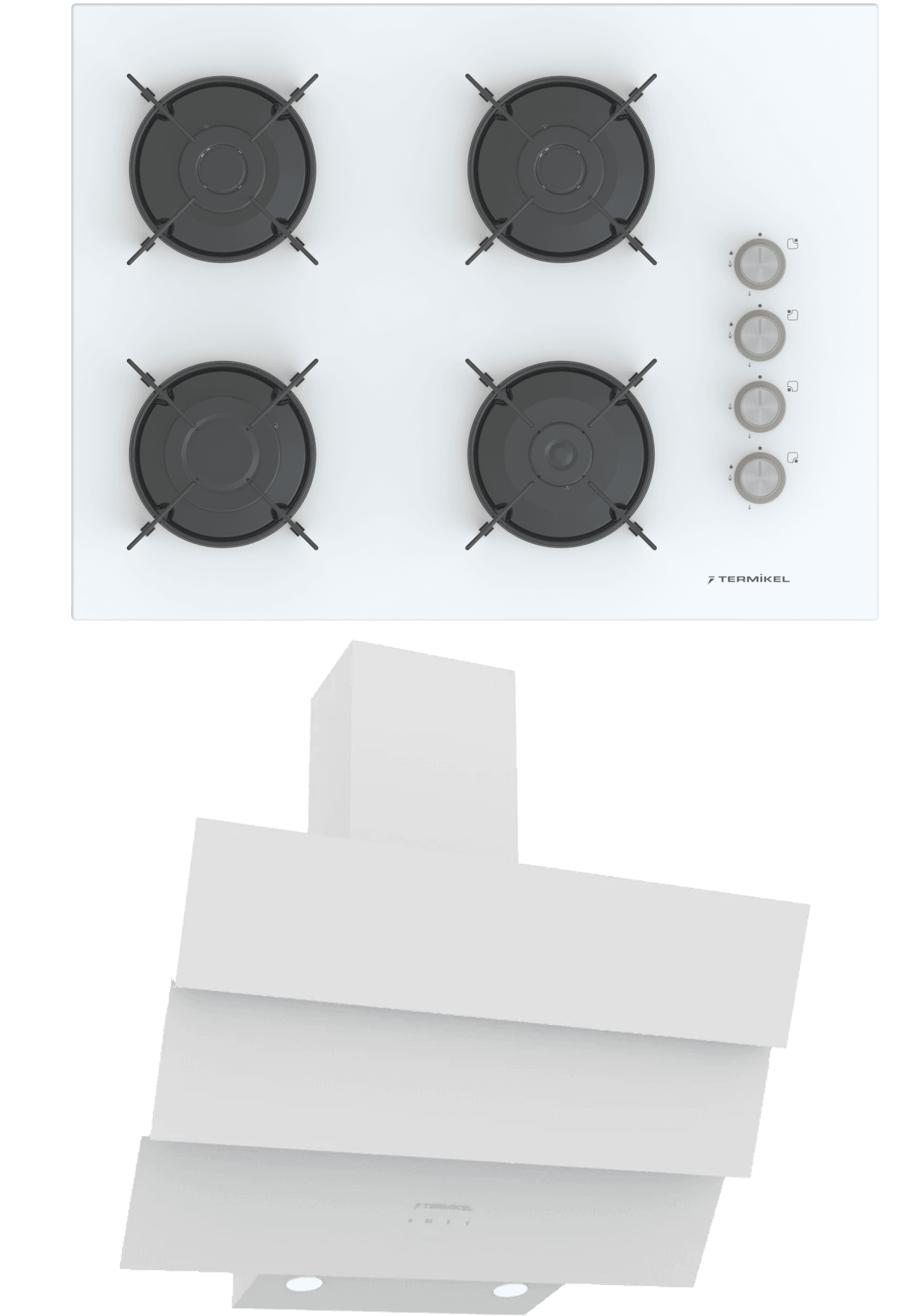 Termikel Ankastre Set (BH P7144C W + CH S6532C WW)