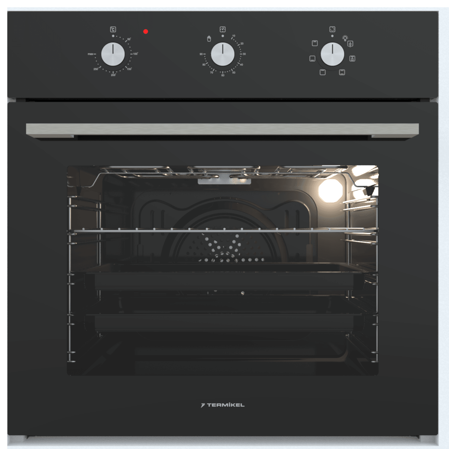 Termikel Ankastre Set (BO O6435C B + BH P6144C B)