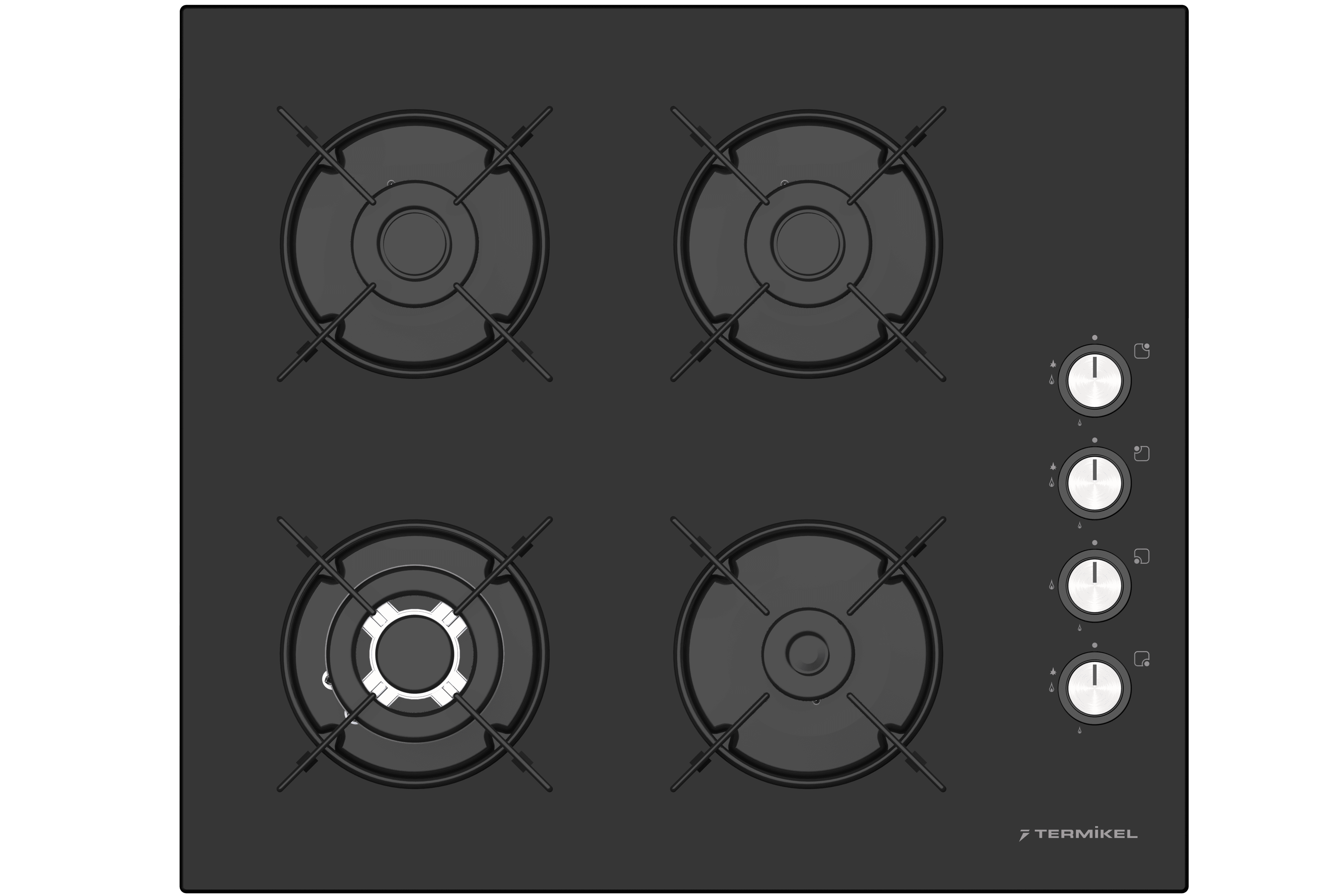 Termikel Ankastre Set (BO O6555C DB + BH P6194C B + CH S6532C BB)
