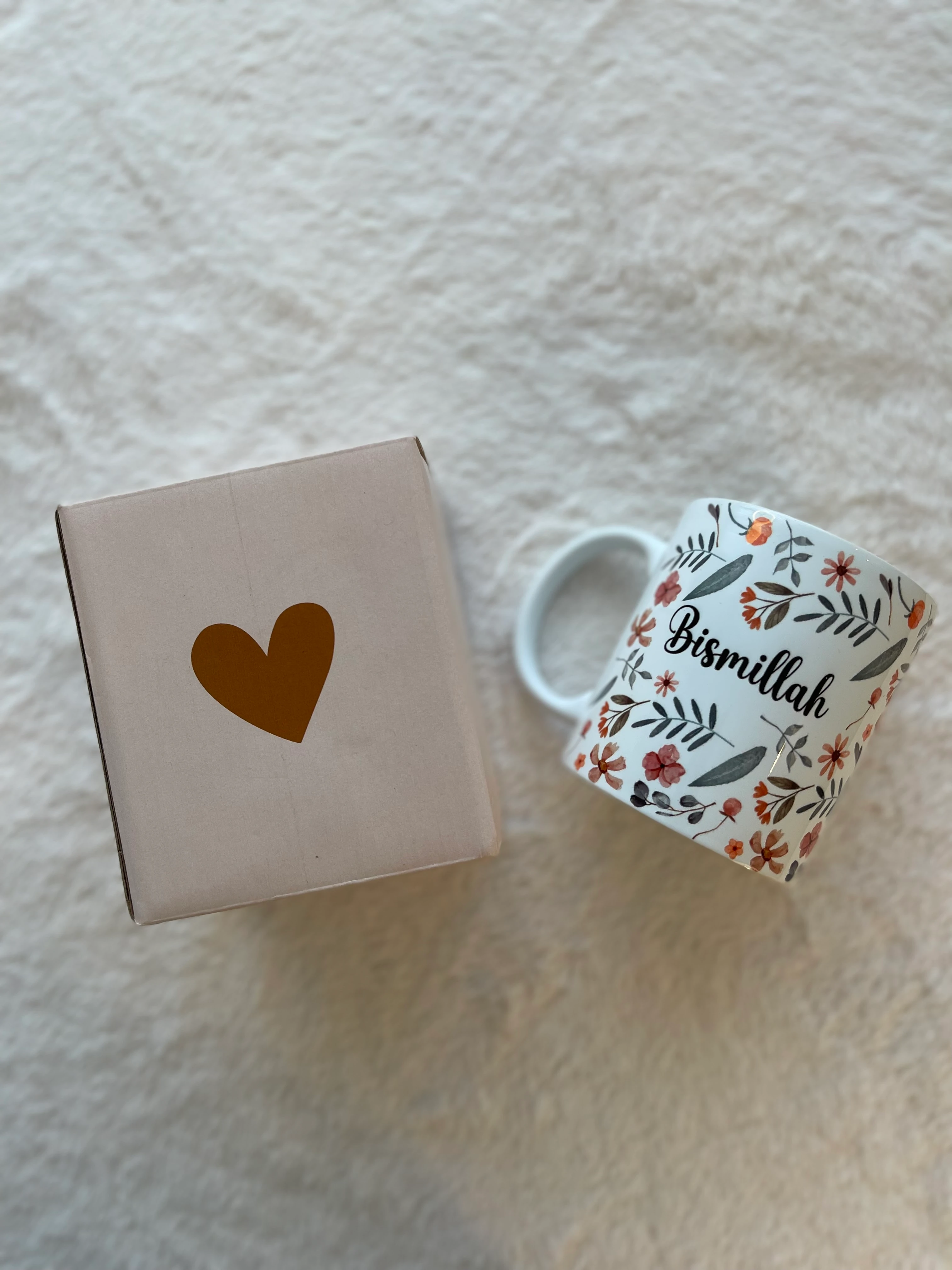 Bismillah yazılı kupa 