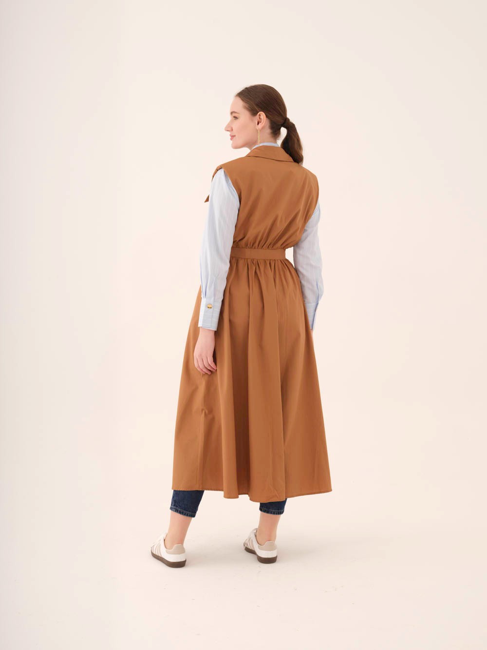 CAMEL LONG DRESS