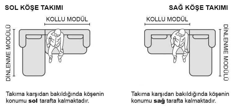 Comfort Köşe Takımı Krem