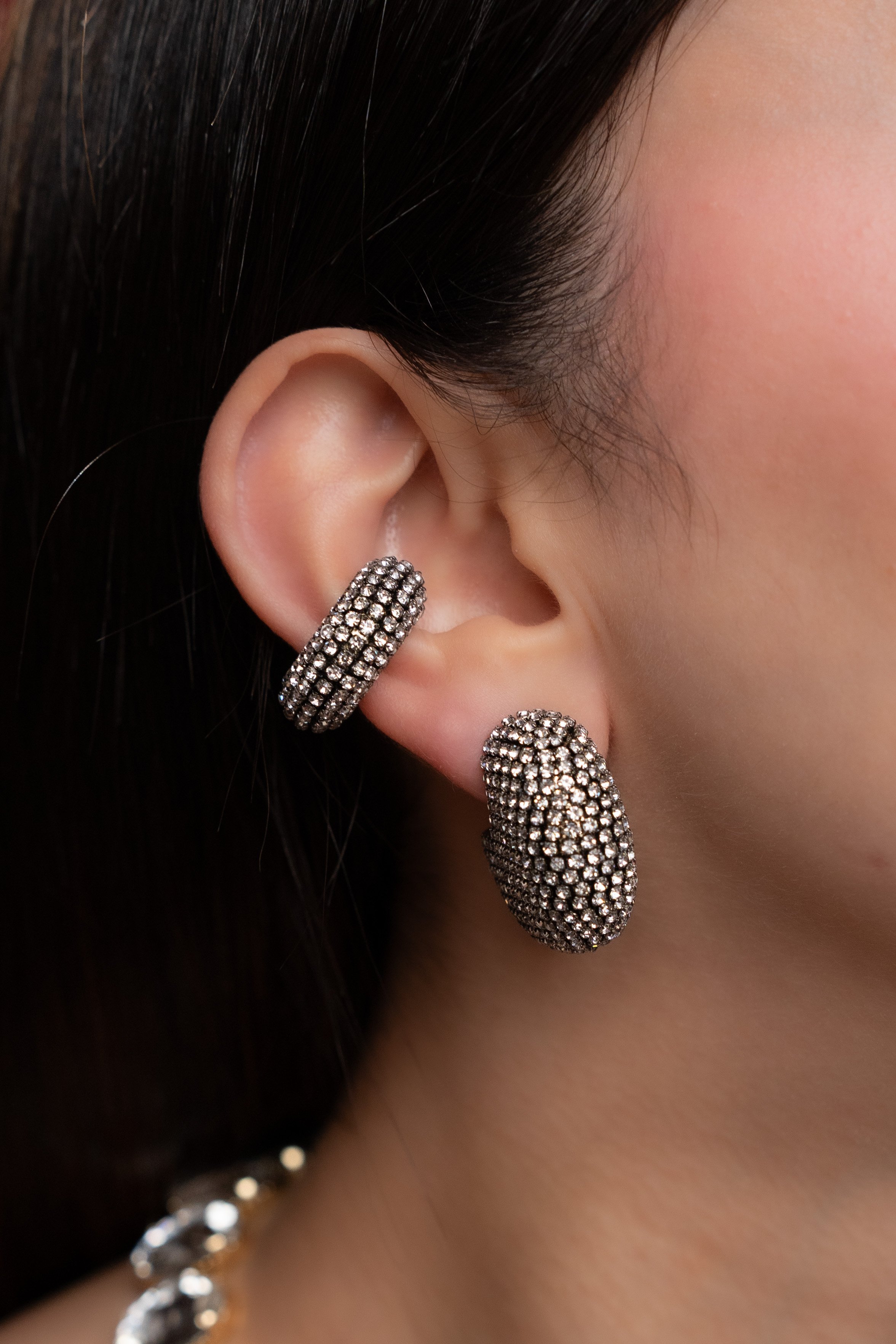 Altın Kaplama Round Ear Cuff (Tekli)