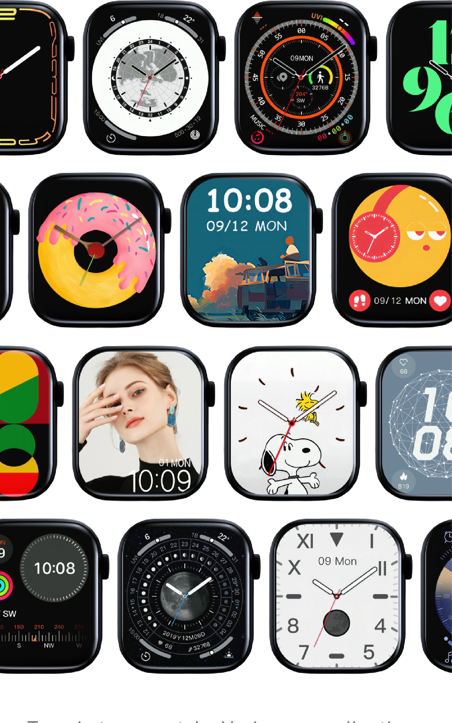 Watch H16 Mini (Hello Plum) Akıllı Saat
