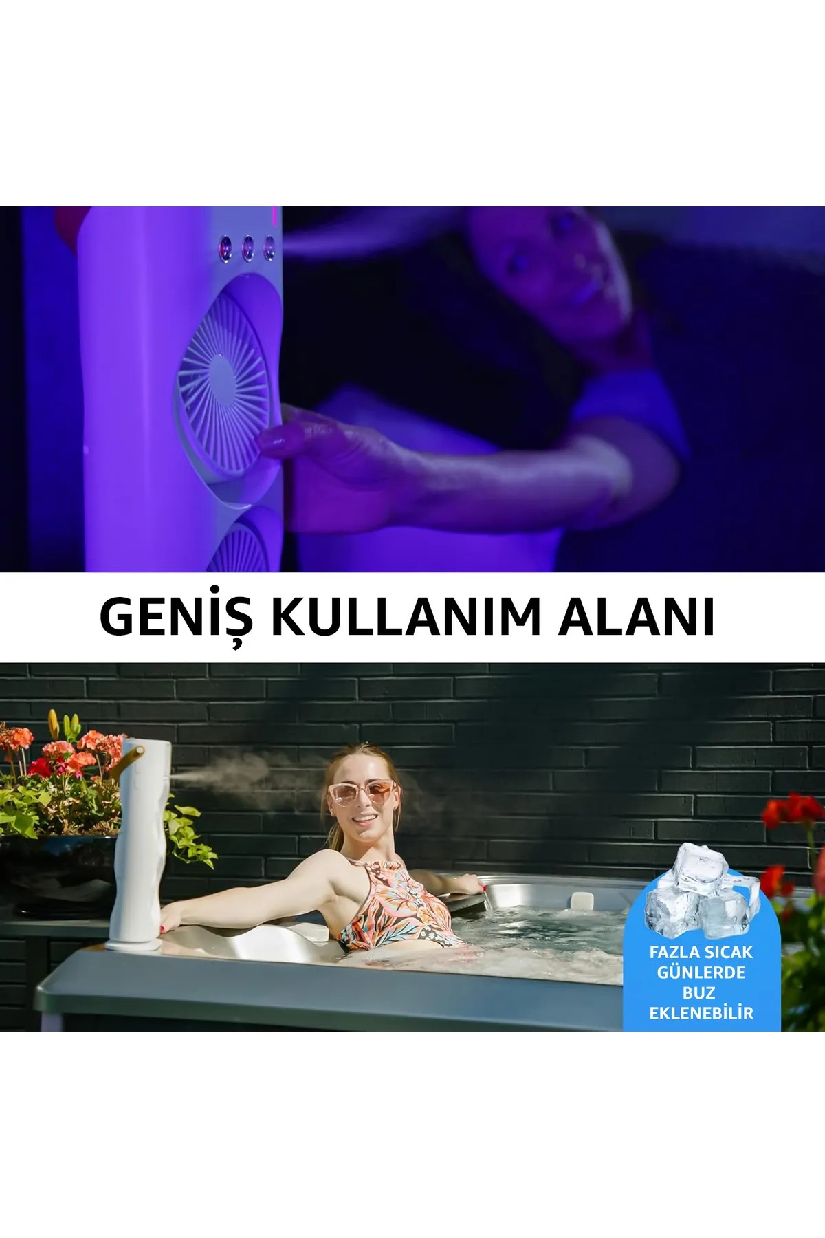 Buhar Üflemeli Double (Çift) Fan