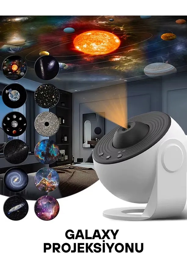 Diskli Galaksi Projektör