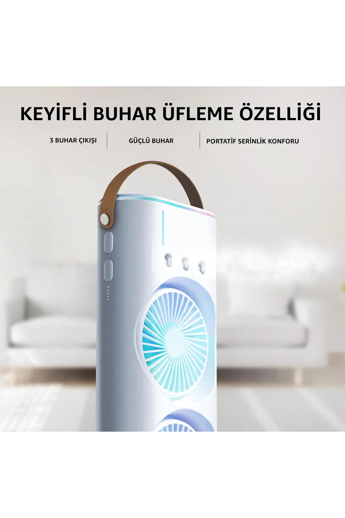 Buhar Üflemeli Double (Çift) Fan