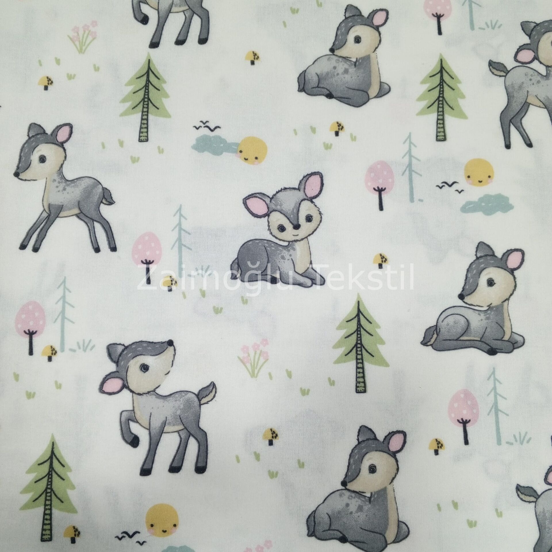 Ceylan Desen Flanel Pazen Kumaş