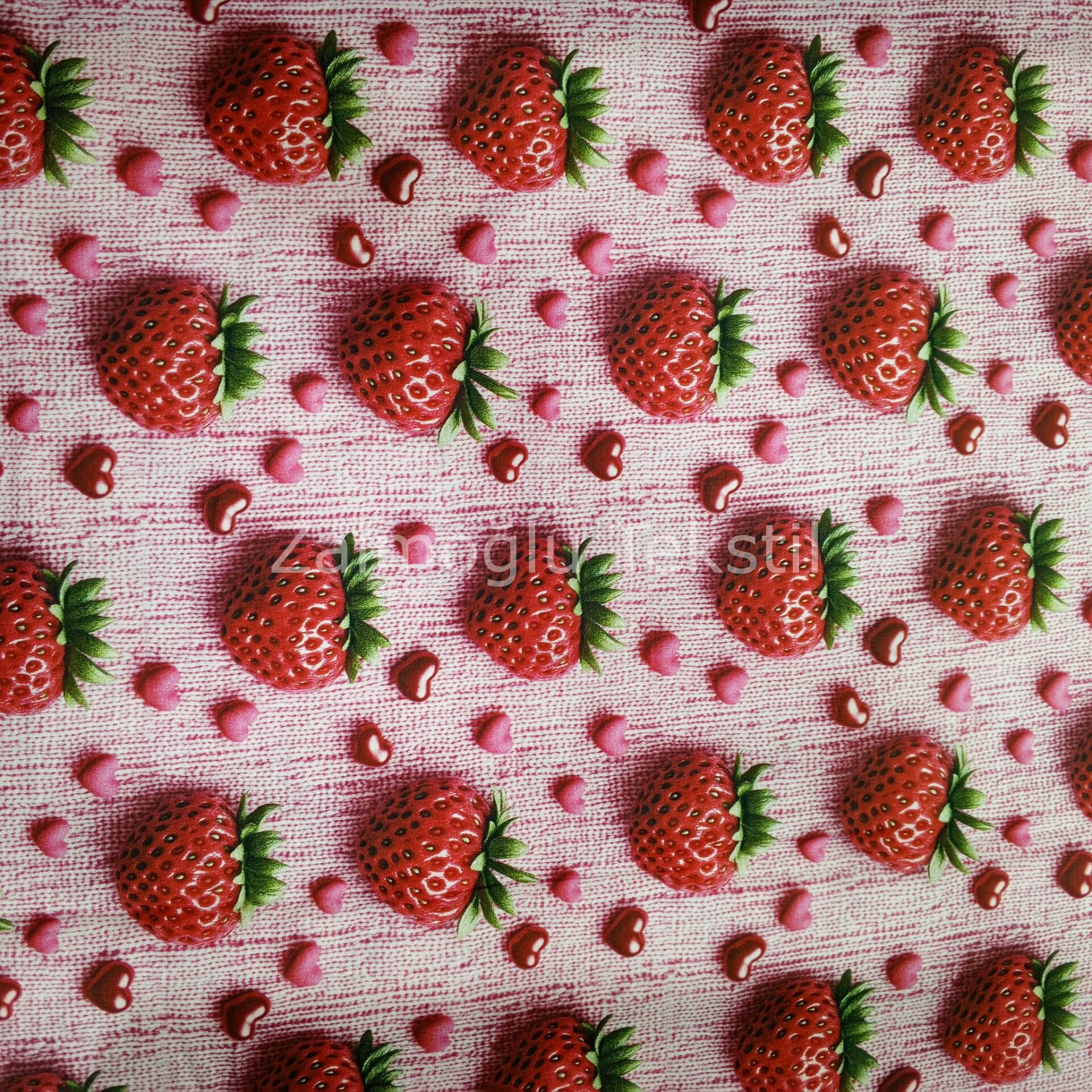 Dijital 3D Reaktif Poplin Kumaş