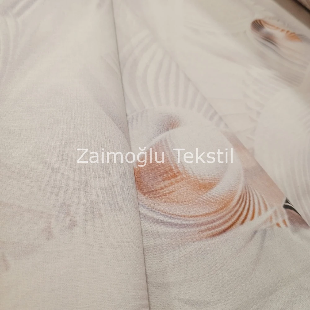 Dijital 3D Pigment Poplin Kumaş
