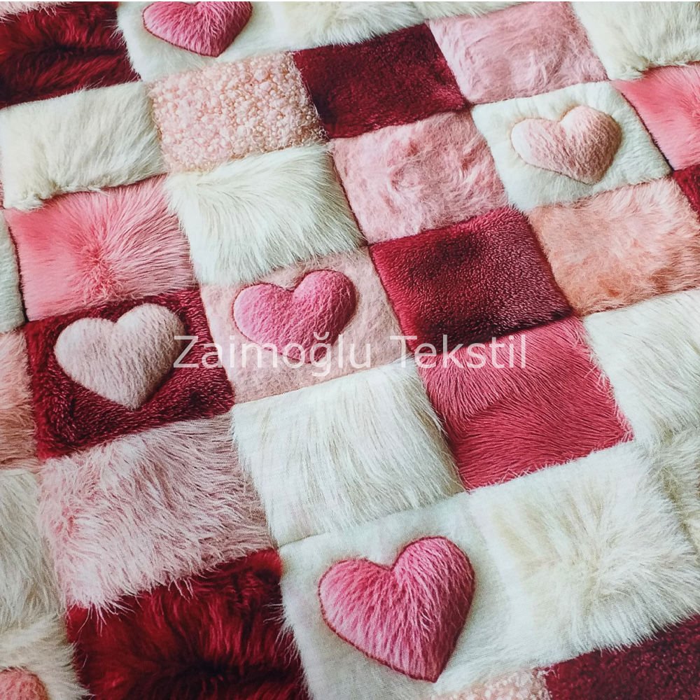 Dijital 3D Reaktif Poplin Kumaş