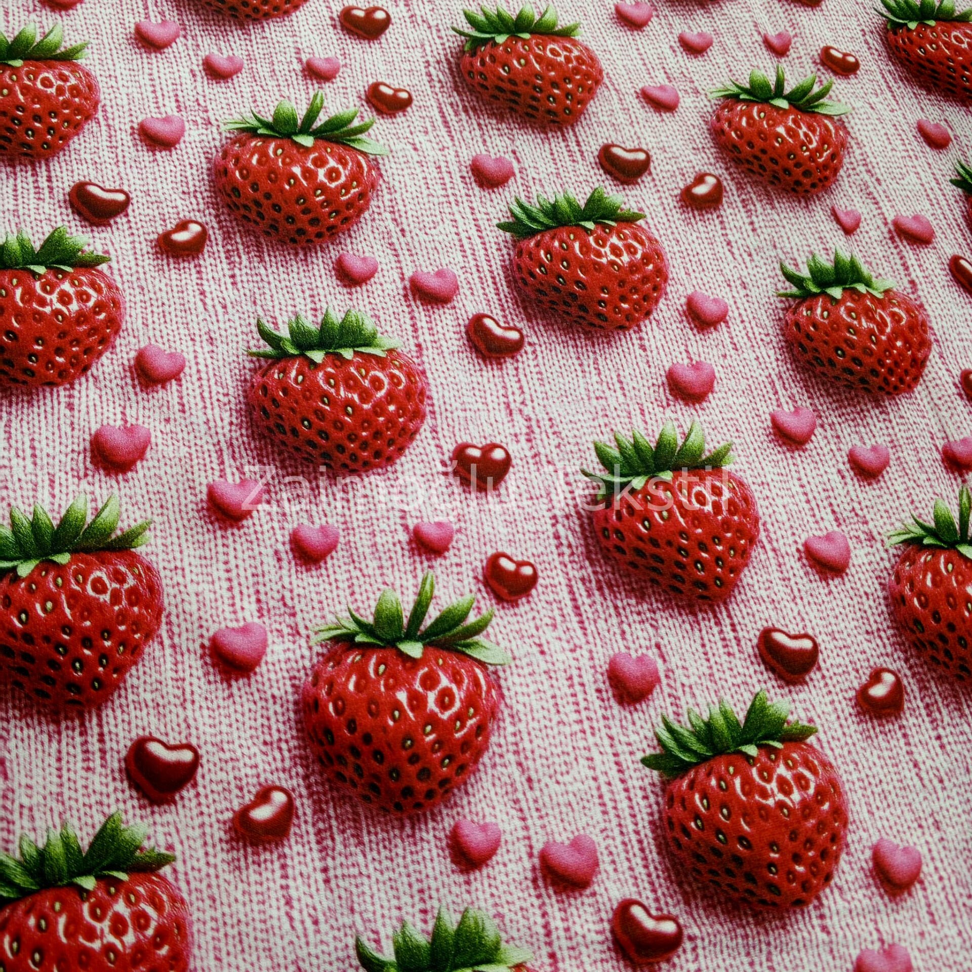 Dijital 3D Reaktif Poplin Kumaş