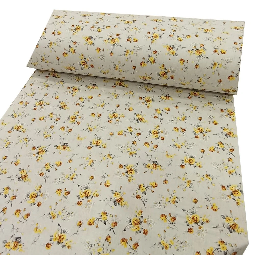 Çıtır Çiçek Poplin Kumaş