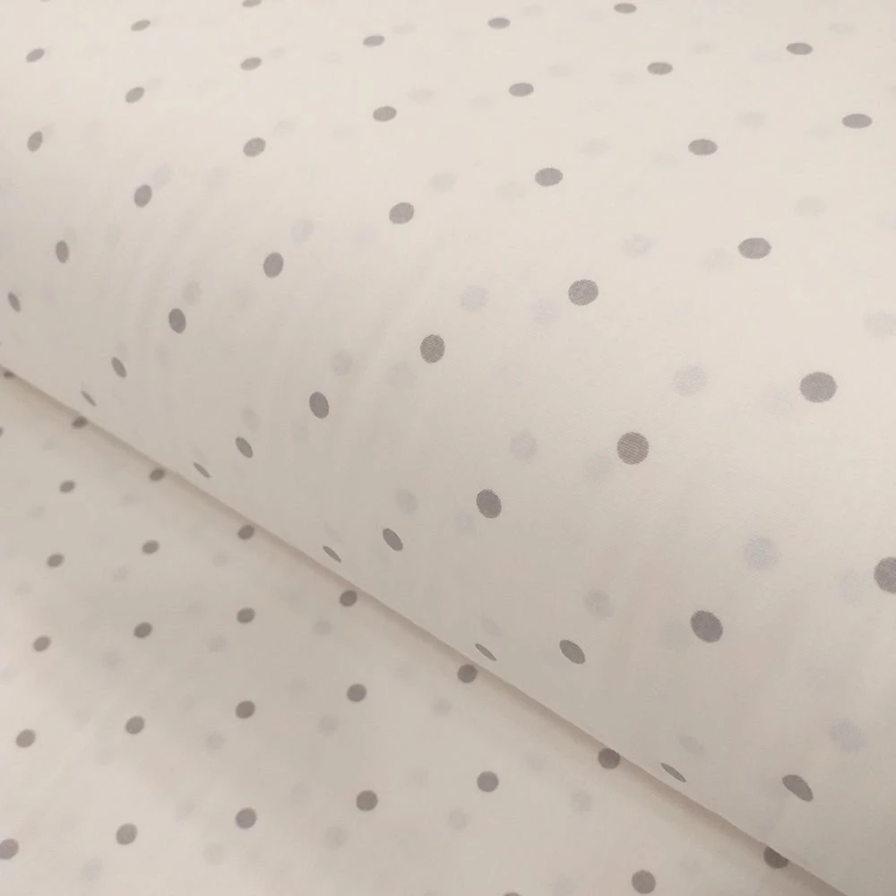 Puantiye Desen Poplin Kumaş