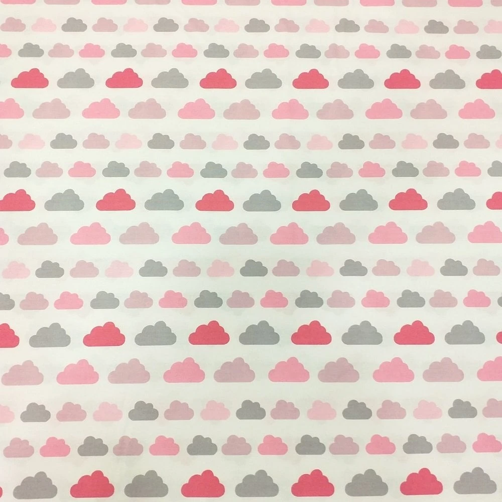 240 cm.Bulut Desen  Poplin Kumaş