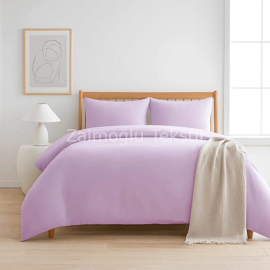 Pamuk Saten Nevresim Seti - Lilyum