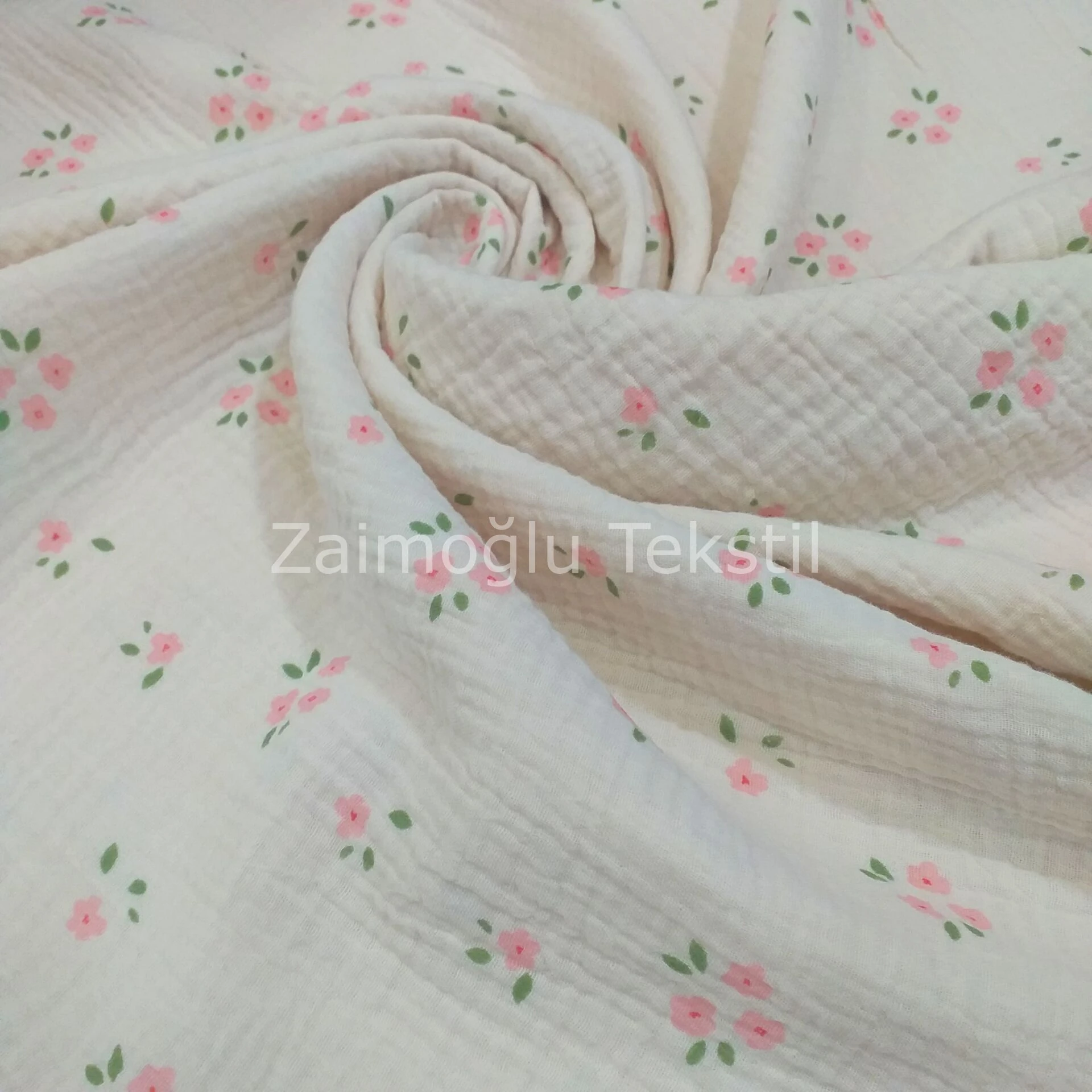 Bürümcük Double Face Müslin Empirme Kumaş