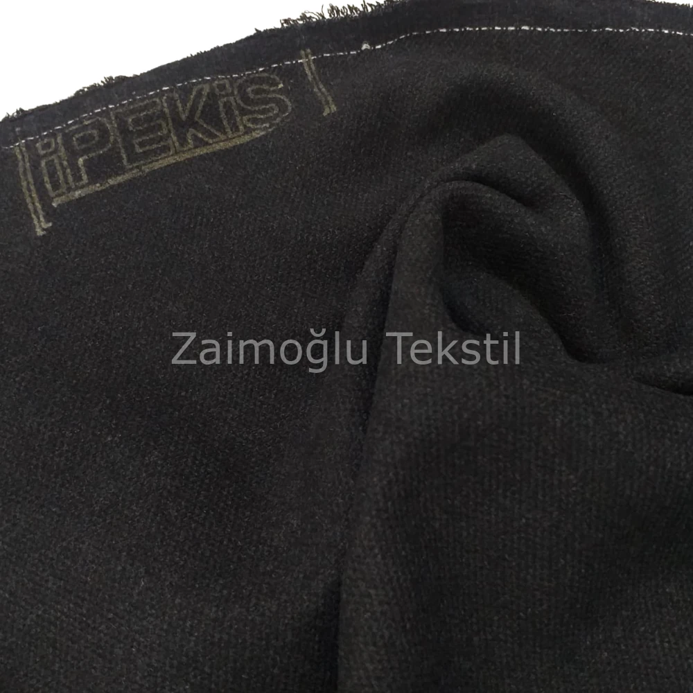 İpekiş Yünlü Kumaş - Koyu Füme