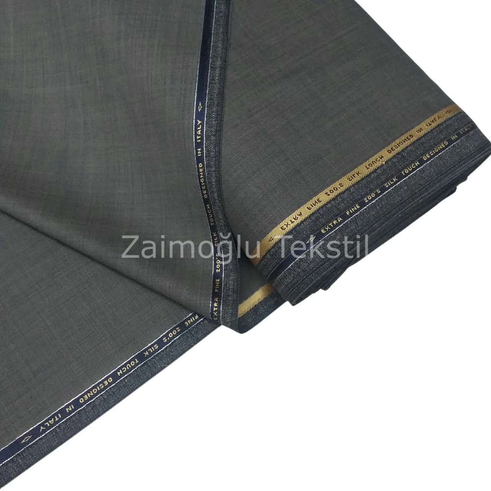 İthal 200\'S Yün Mevsimlik Erkek Kumaş