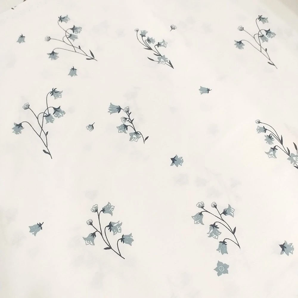 Çıtır Lale Desen Poplin Kumaş