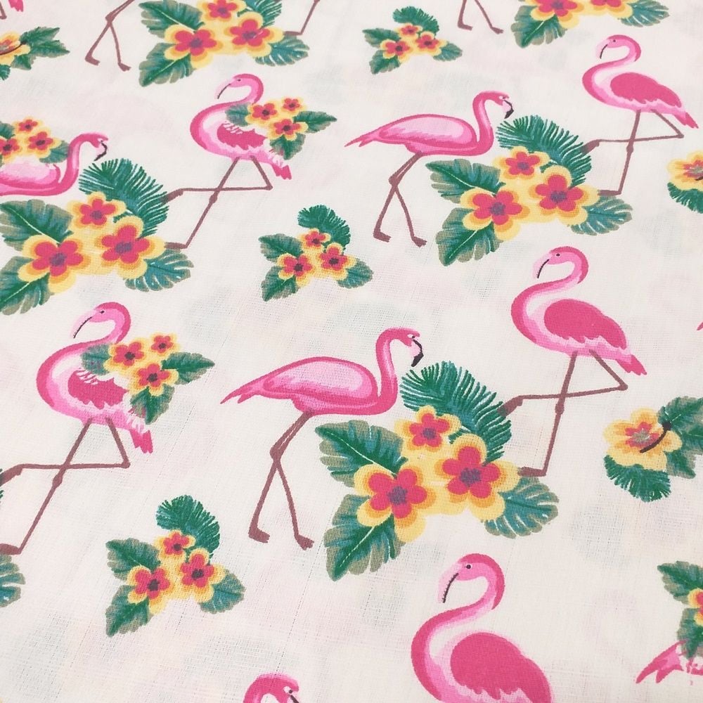 Sevimli Kuğular Müslin Bezi Kumaşı