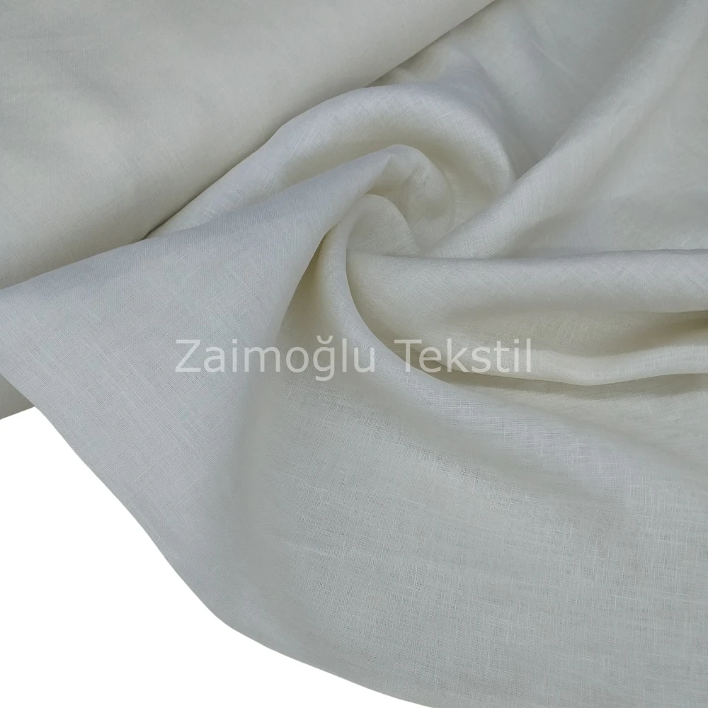 İmperial lüks Saf Keten Kumaş ( ince yapılı )