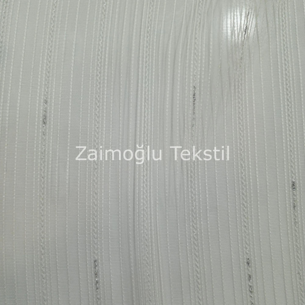 Gümüş Simli Sedef Tül