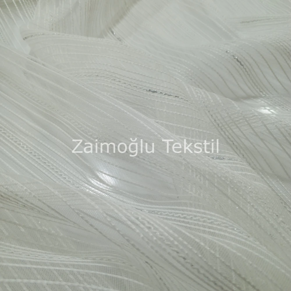 Gümüş Simli Sedef Tül