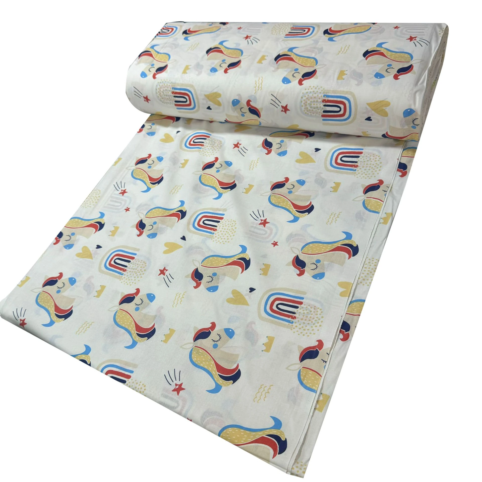 Sevimli At Poplin Kumaş