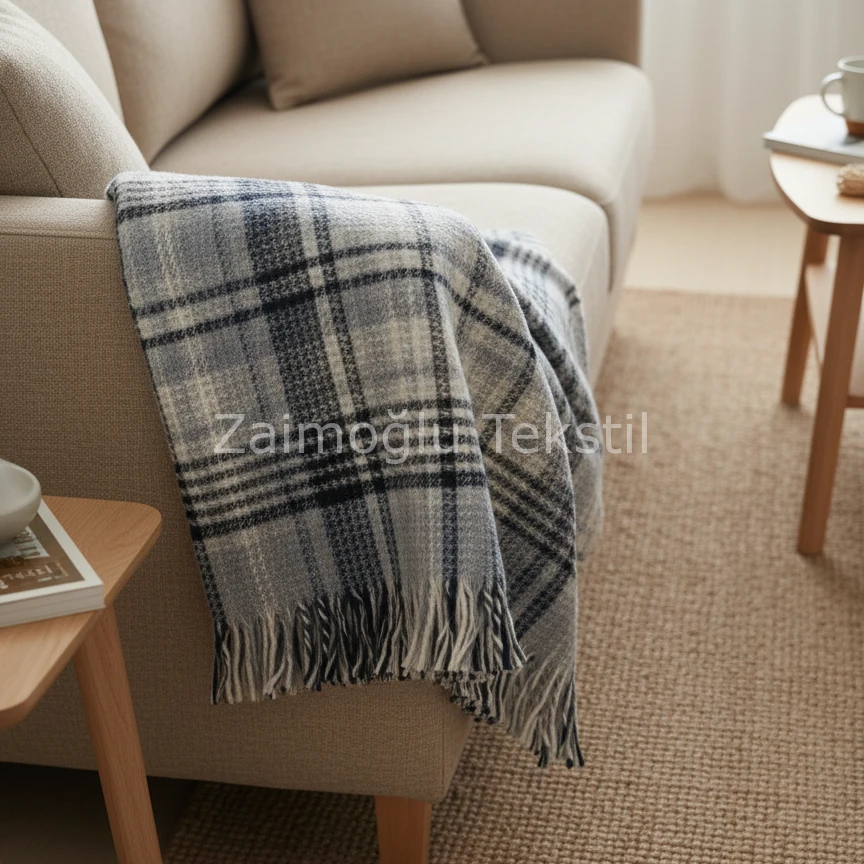 Buca Yün Scotch Battaniye