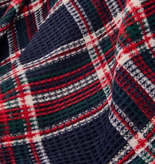 Buca Yün Scotch Battaniye Lacivert