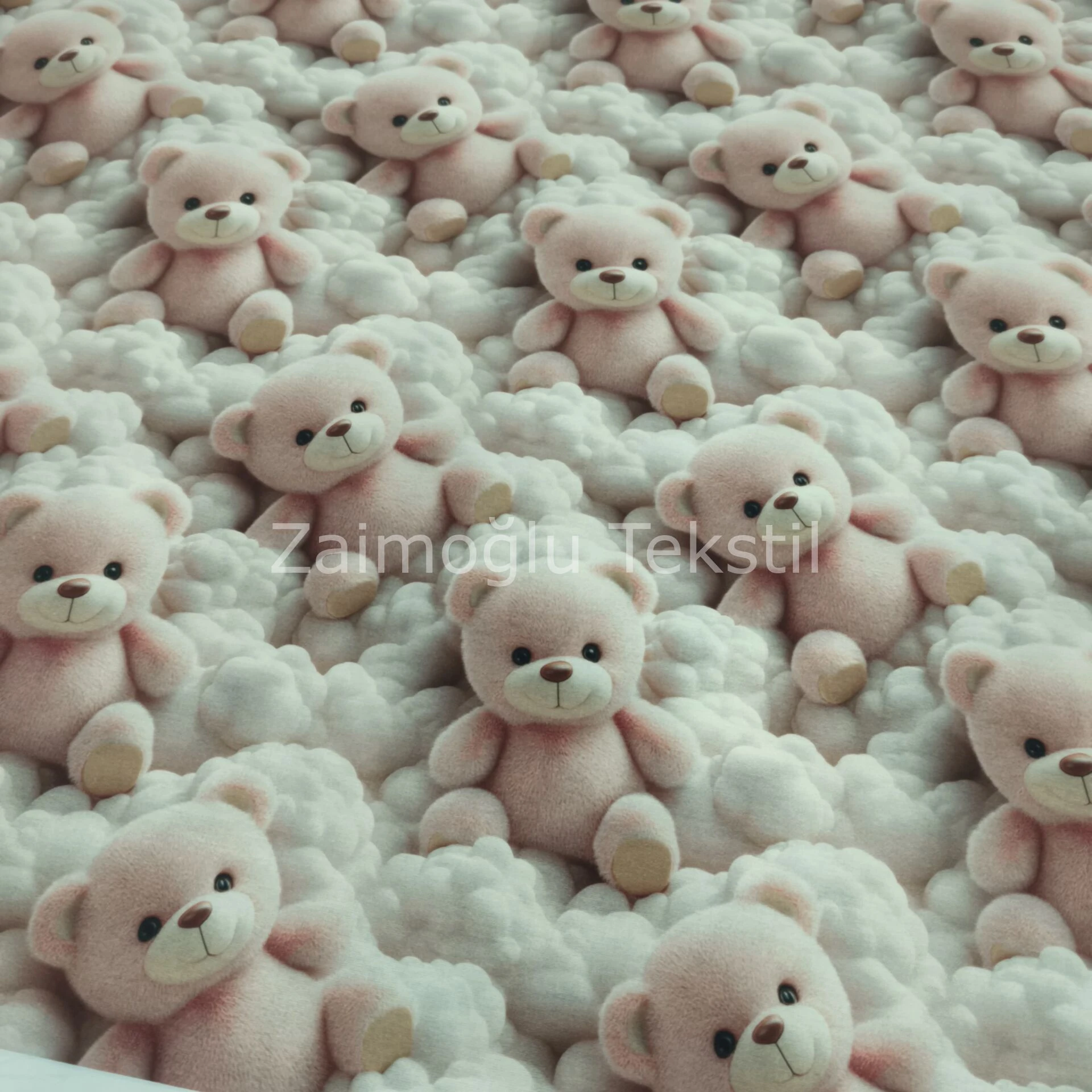 Dijital 3D Reaktif Poplin Kumaş