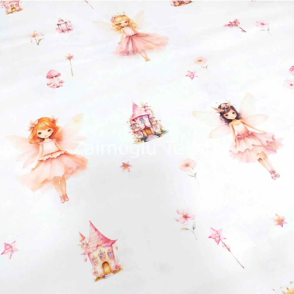 Dijital 3D Pigment Poplin Kumaş