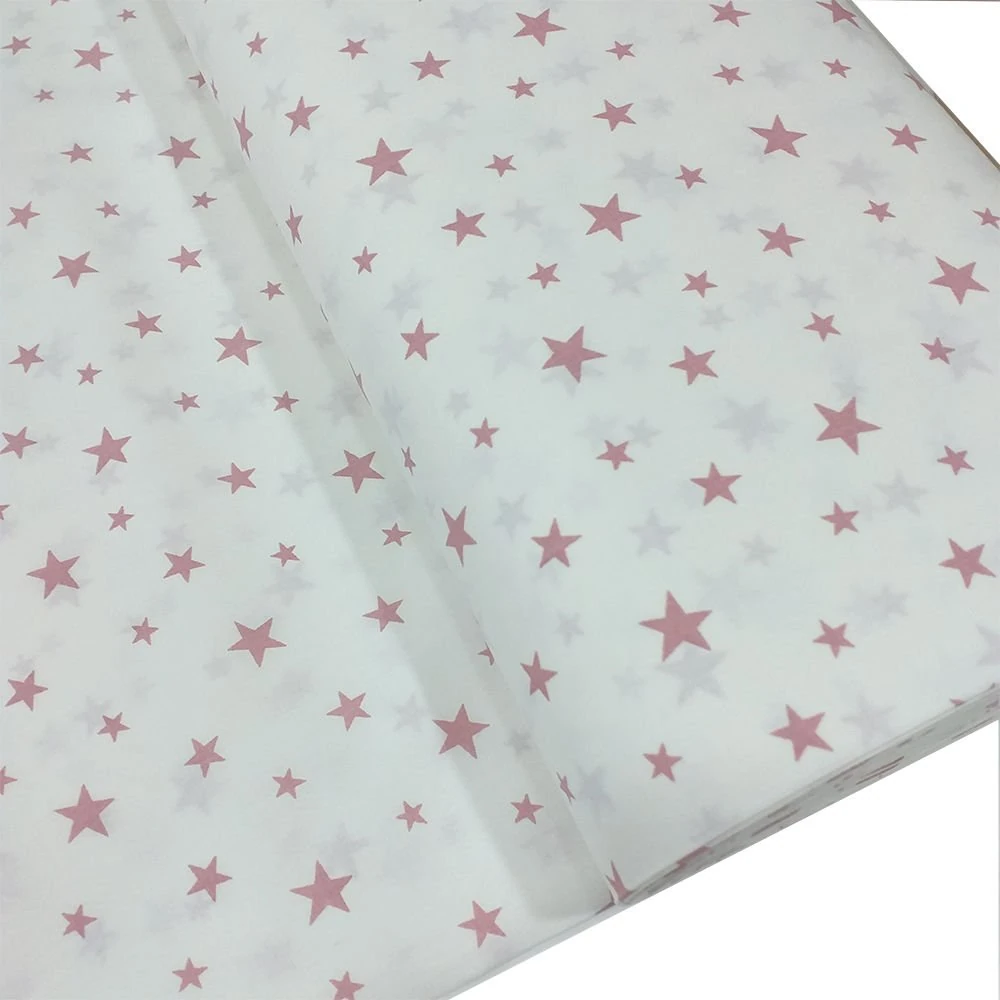 Yıldız Desen Poplin Kumaş