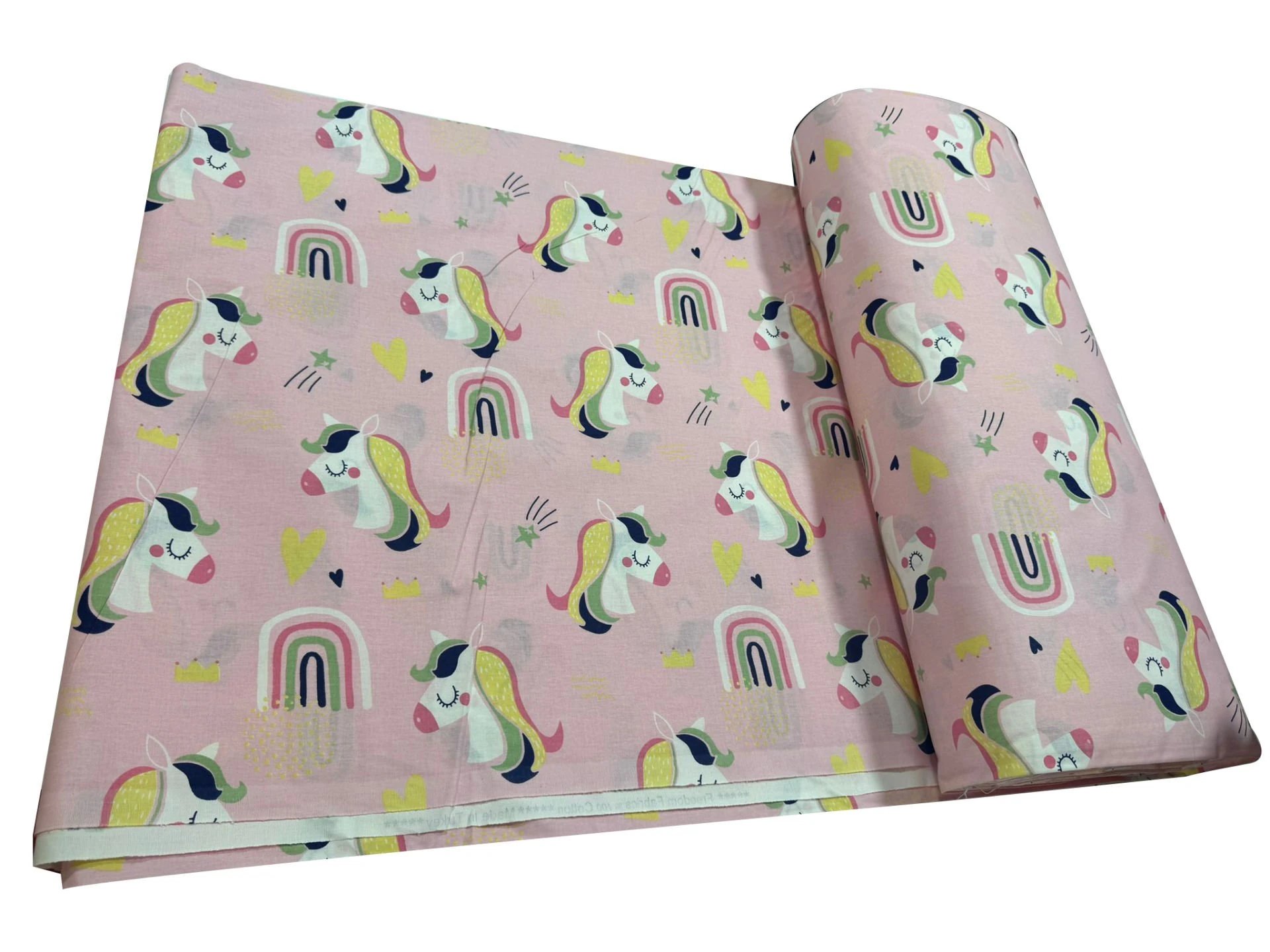 Sevimli At Poplin Kumaş