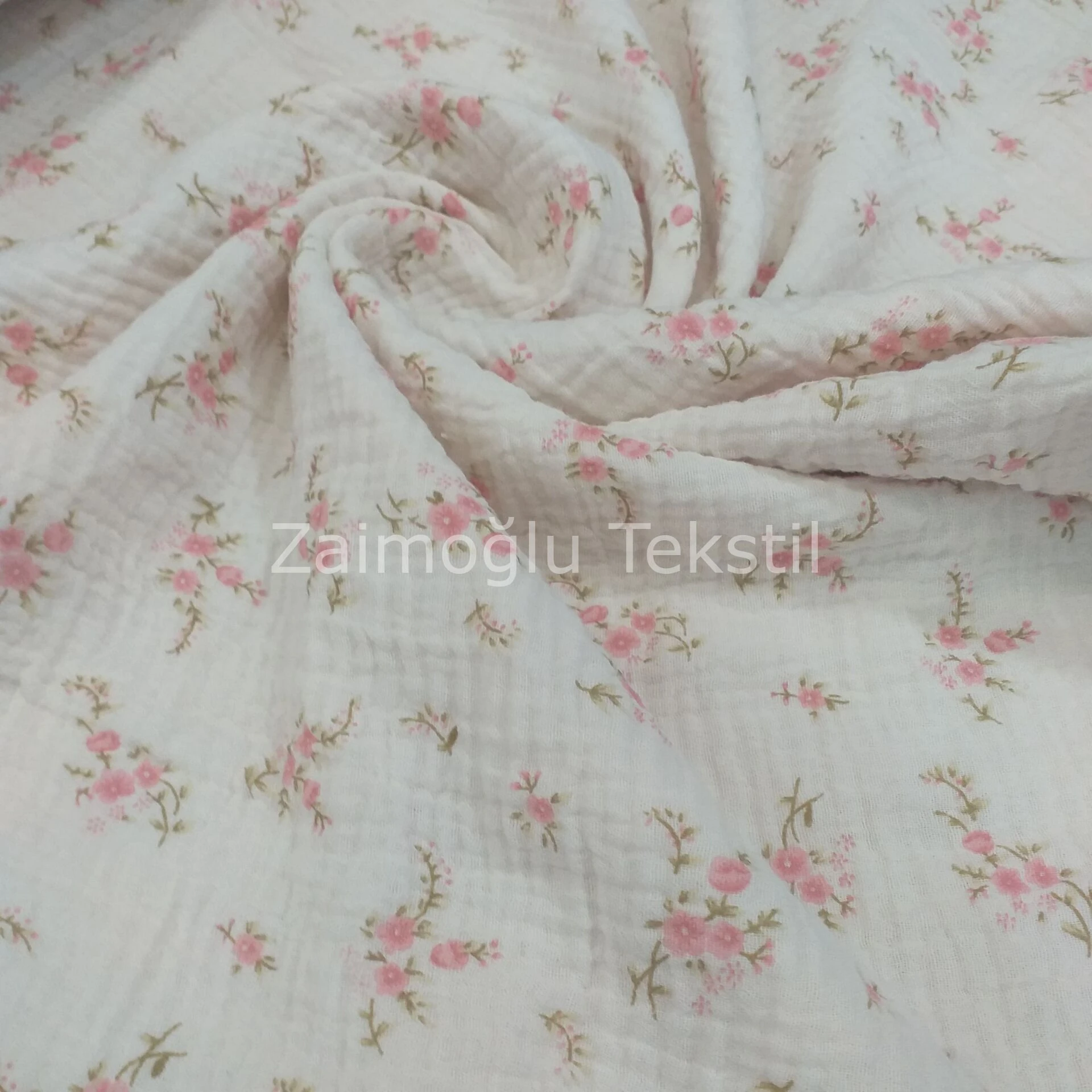 Bürümcük Double Face Müslin Empirme Kumaş