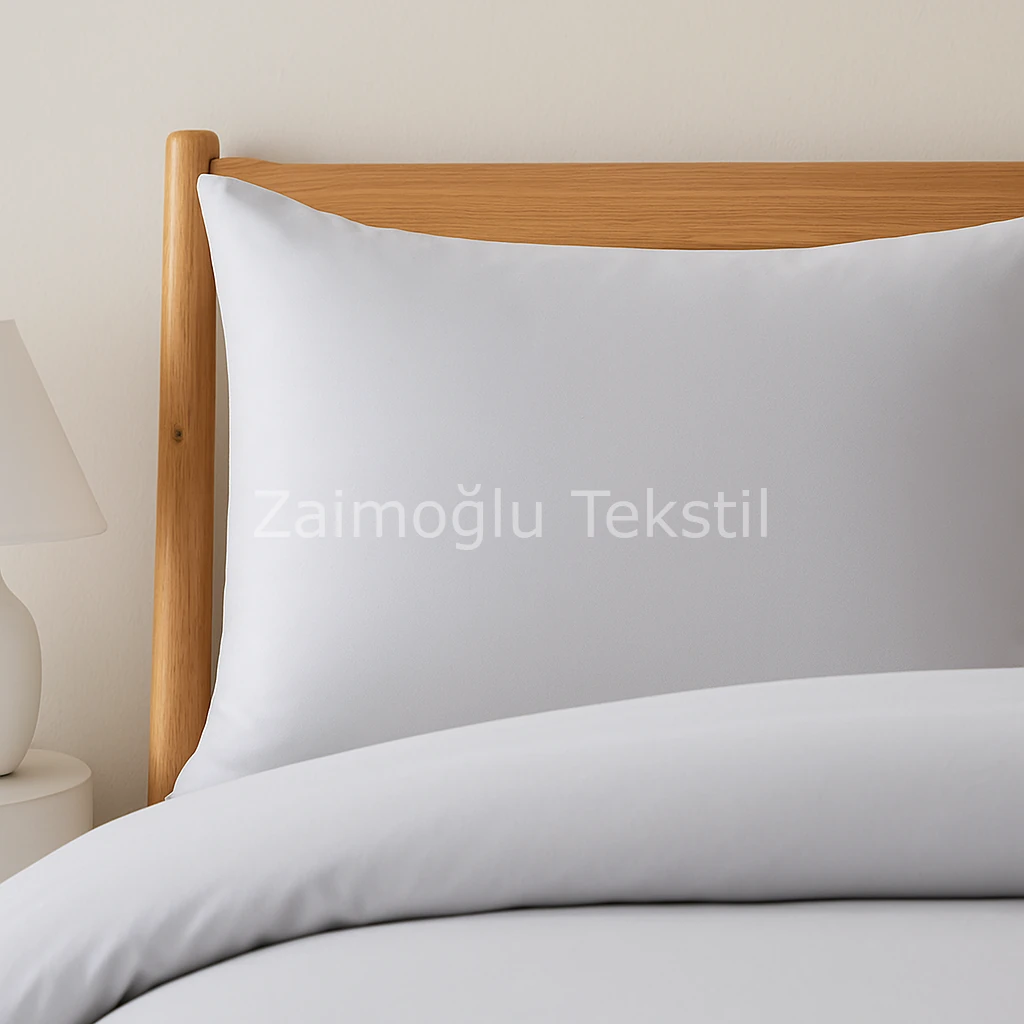 Pamuk Saten Nevresim Seti - Beyaz