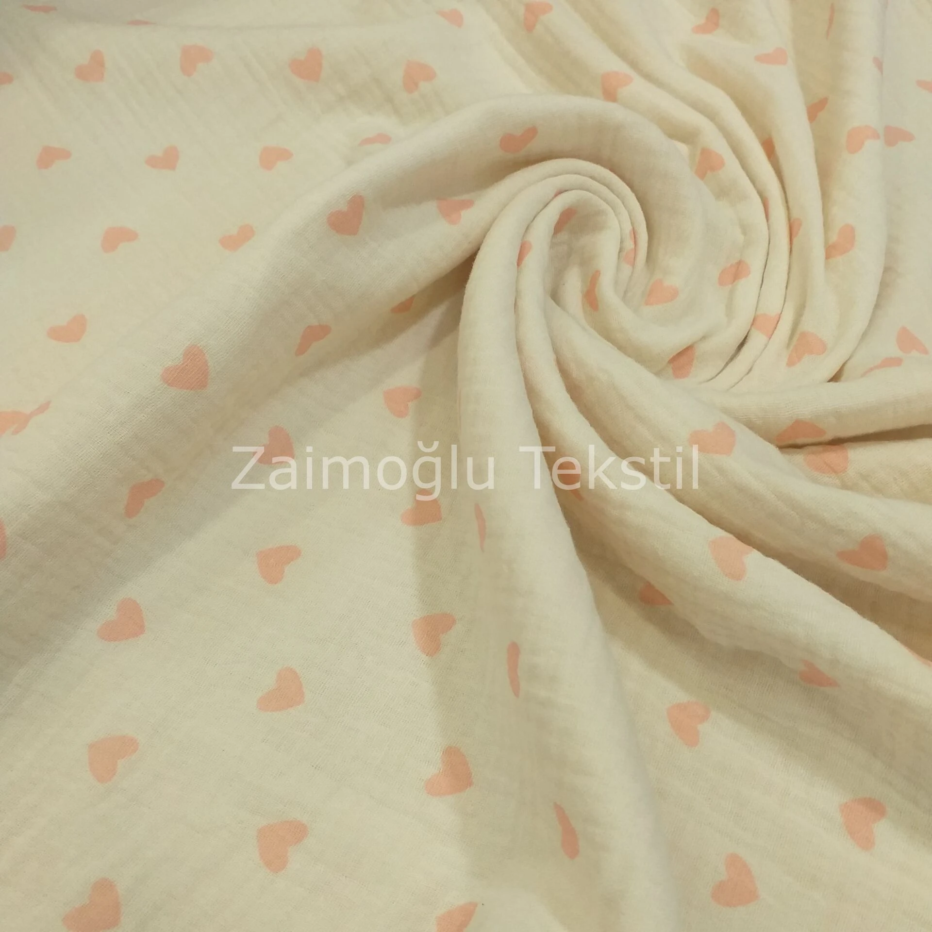 Bürümcük Double Face Müslin Empirme Kumaş