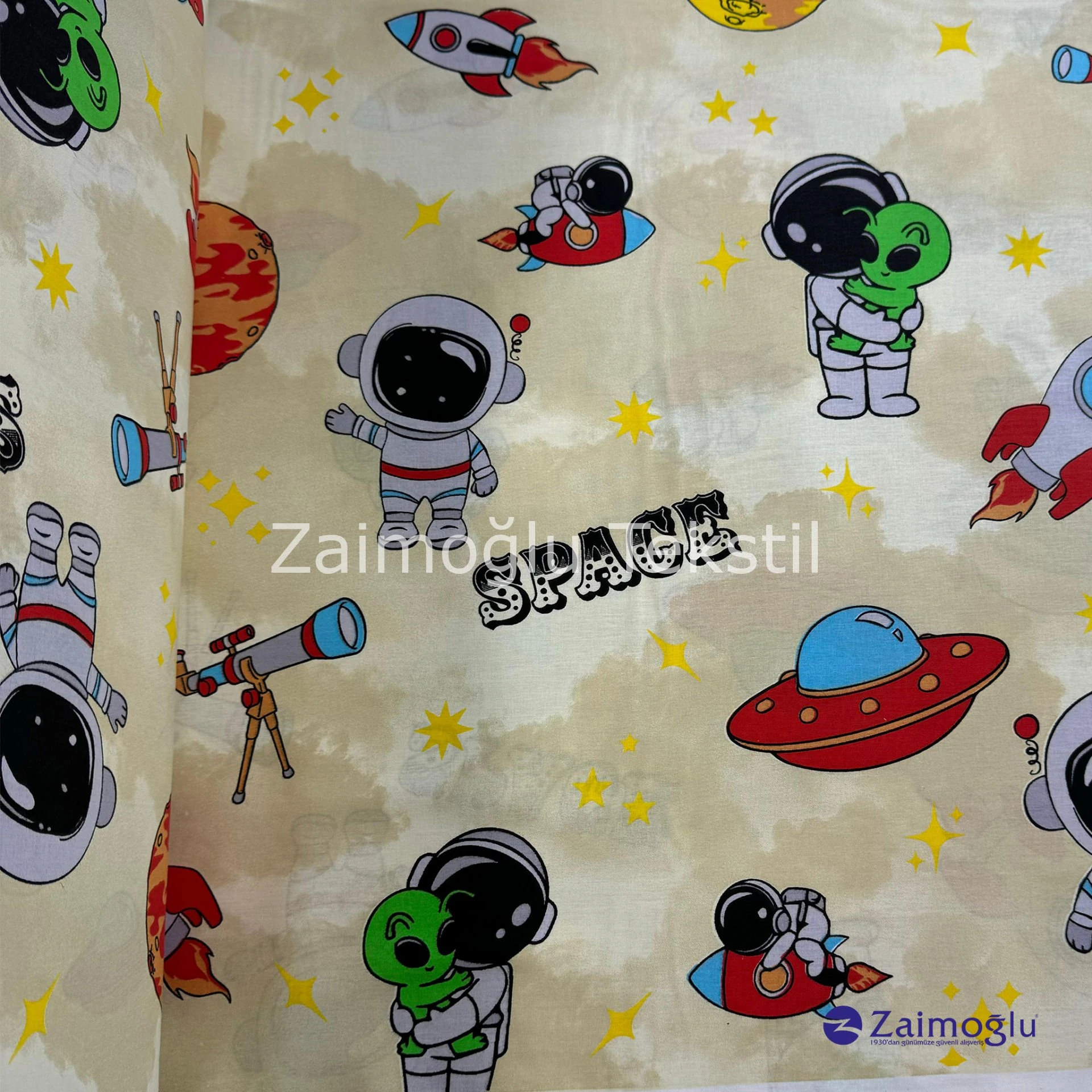 Poplin Kumaş Uzay Modeli