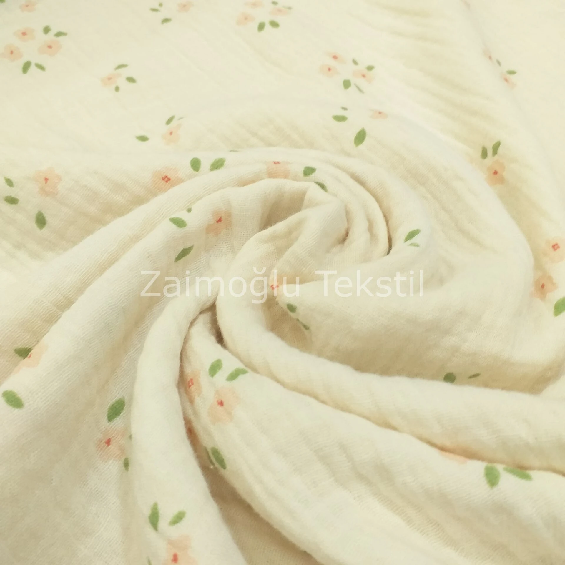 Bürümcük Double Face Müslin Empirme Kumaş