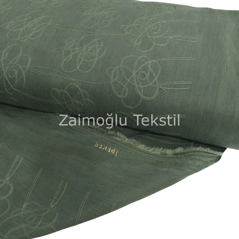 Kupra Nakışlı Summer Kumaş