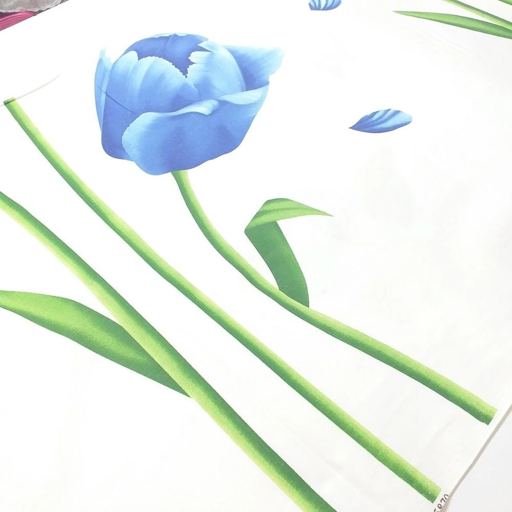 Lale Desenli Poplin Kumaş