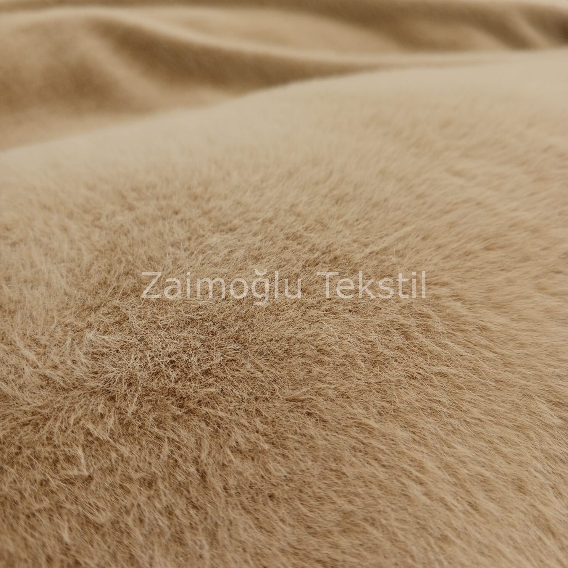 İtalian kürk kumaşı - Bej