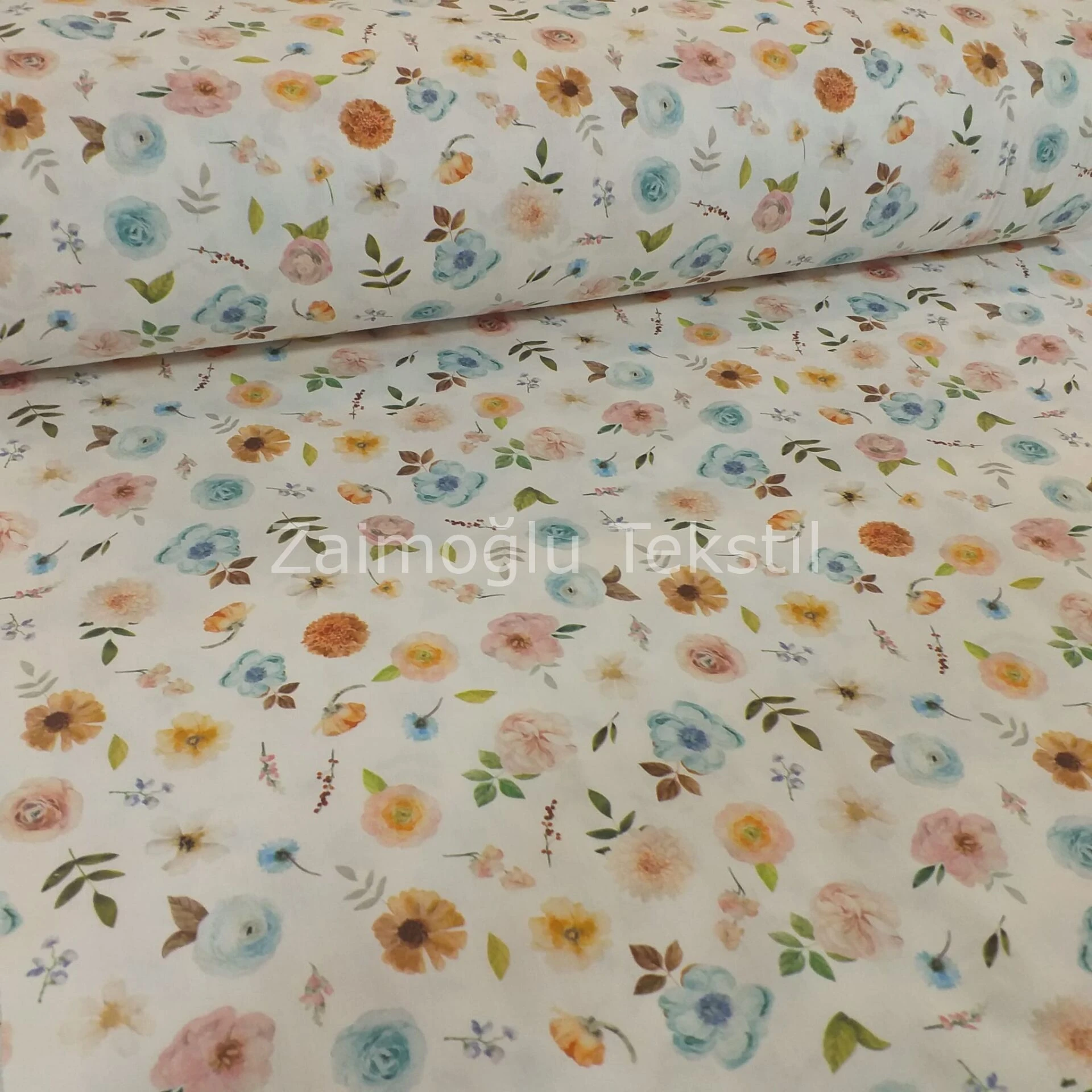 Dijital Poplin Kumaş