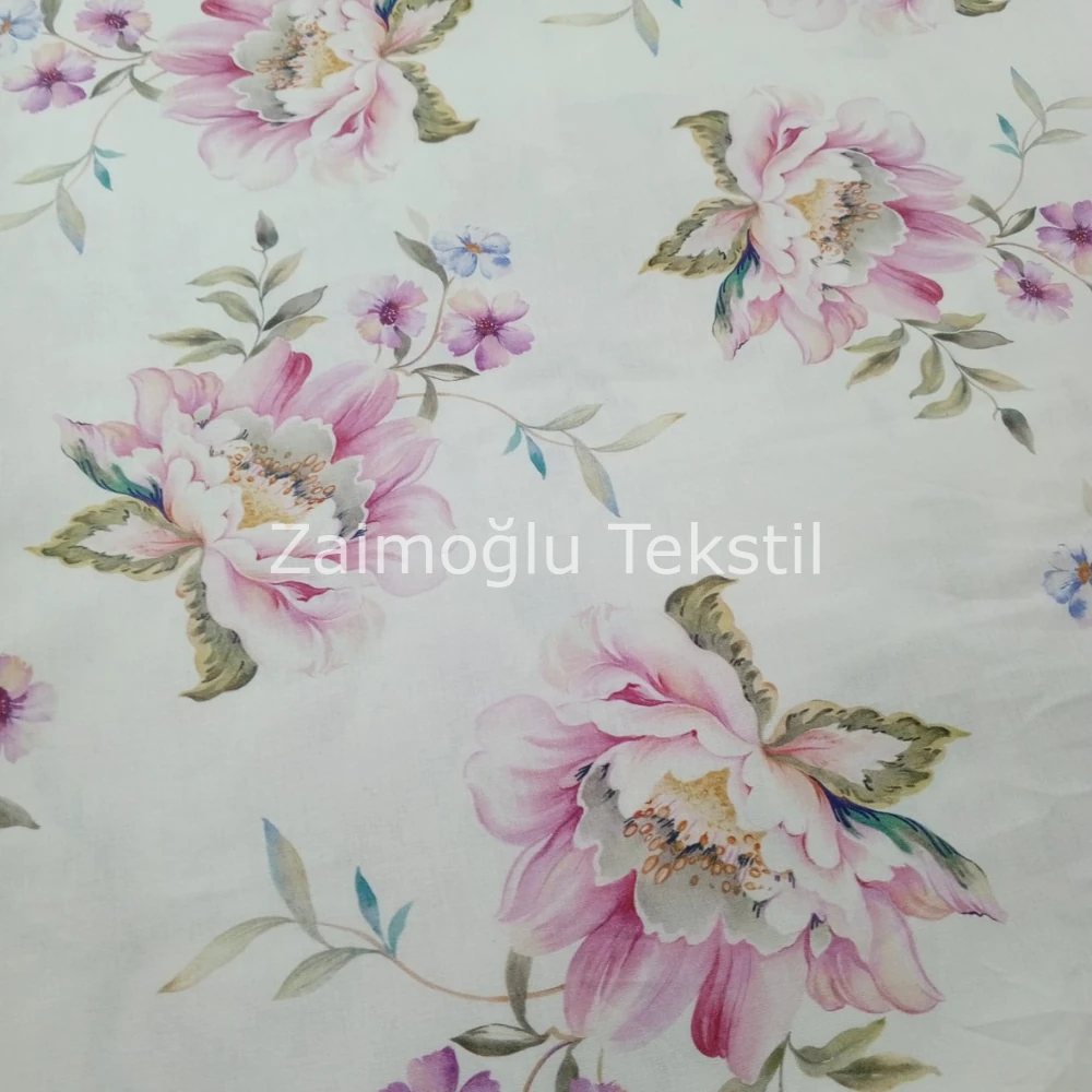 Dijital Poplin Kumaş