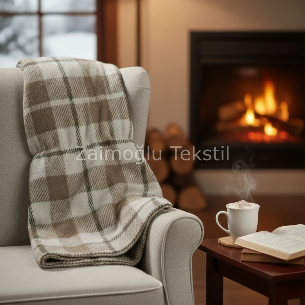 Buca Yün Scotch Battaniye