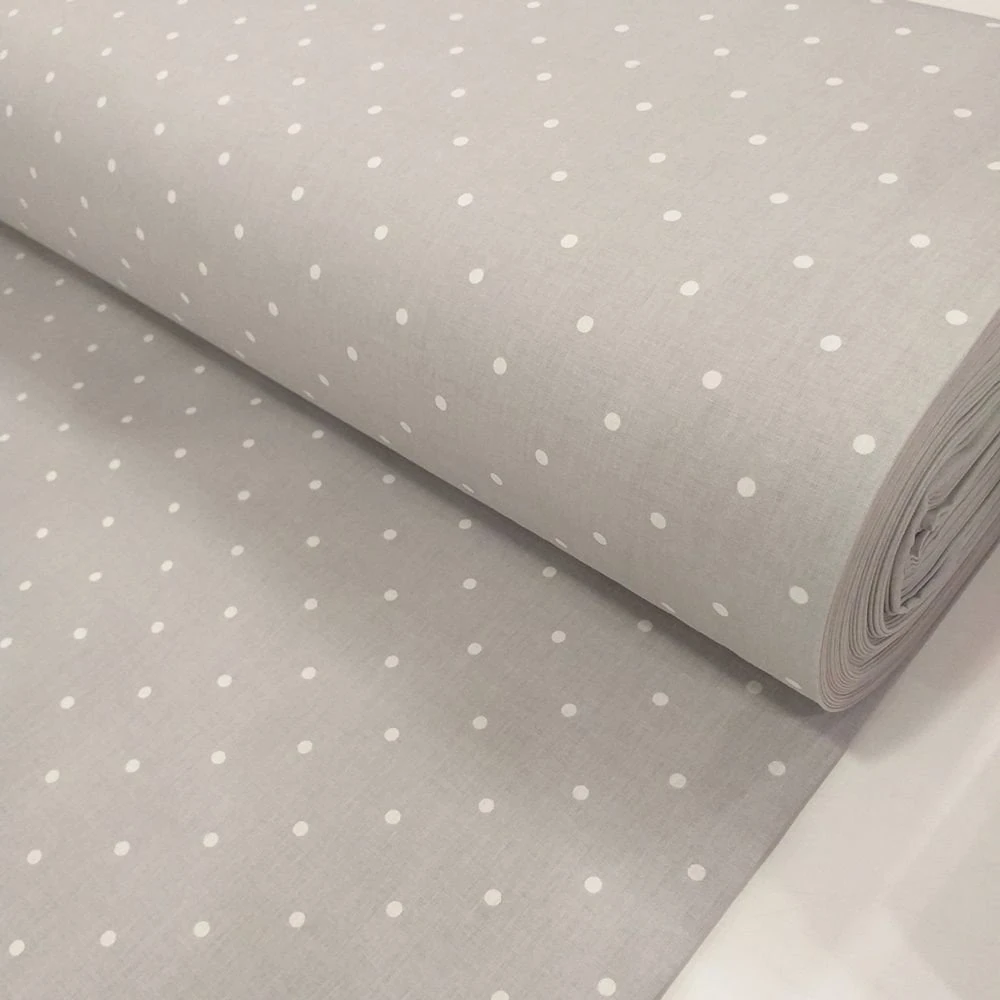 Puantiye Desen Poplin Kumaş