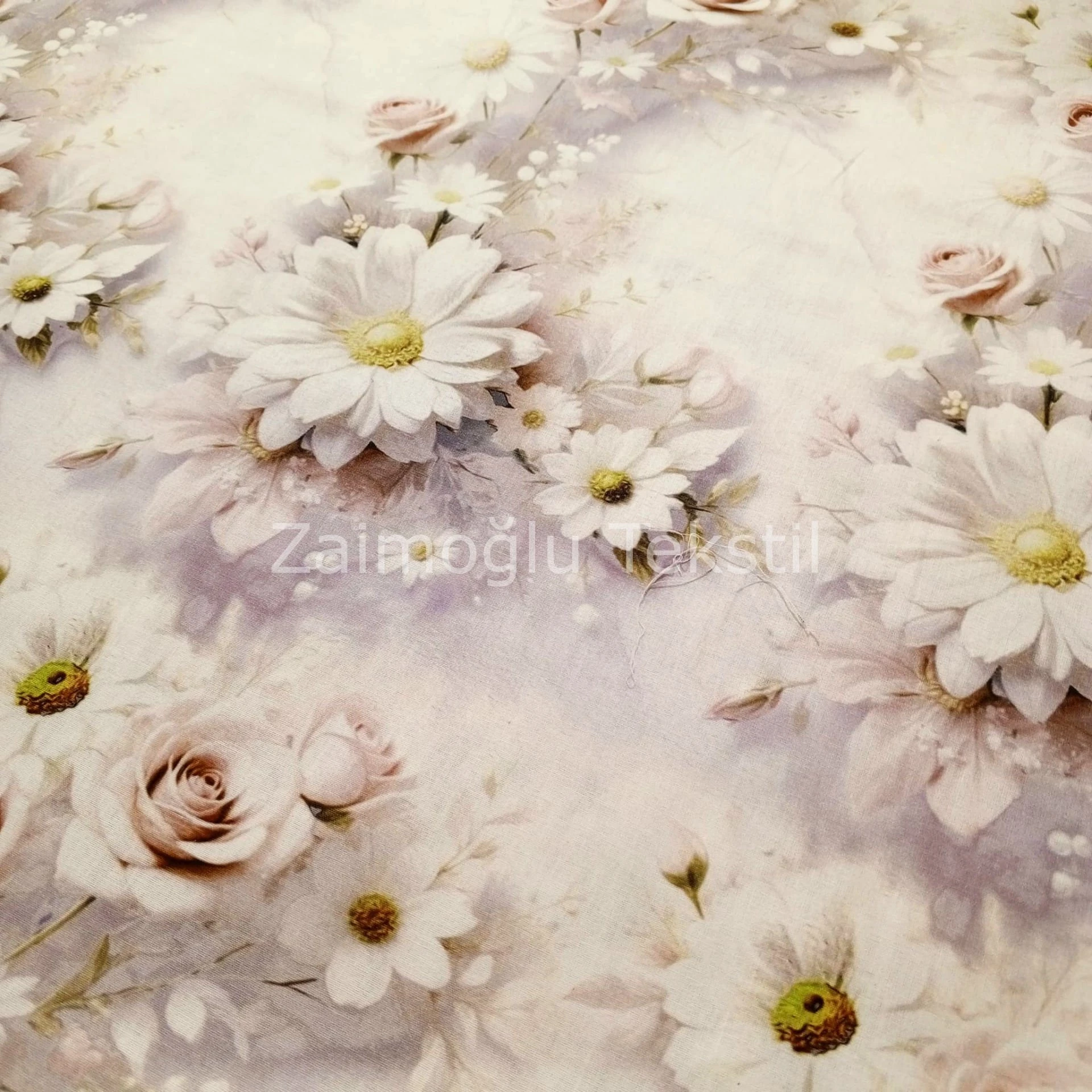 Dijital 3D Pigment Poplin Kumaş