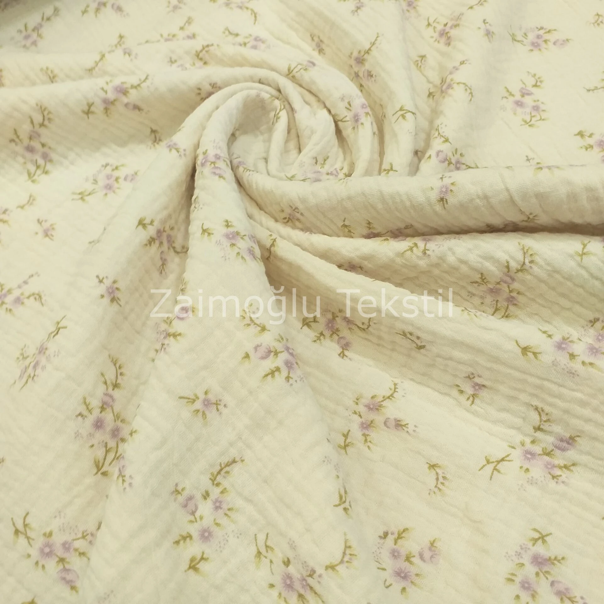 Bürümcük Double Face Müslin Empirme Kumaş